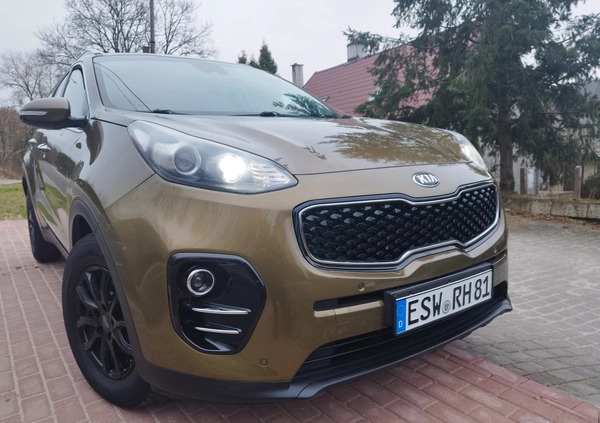 Kia Sportage cena 58000 przebieg: 113200, rok produkcji 2017 z Miastko małe 497